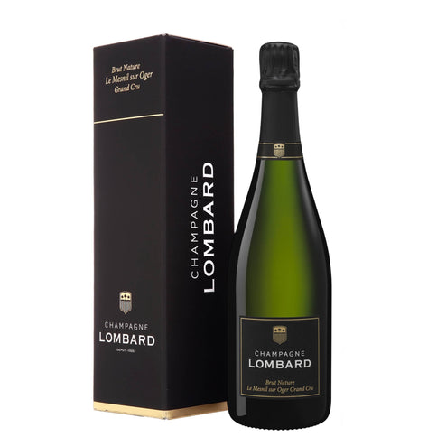 Champagne Brut Nature Grand Cru Le Mesnil sur Oger 2016 - Lombard (astuccio)