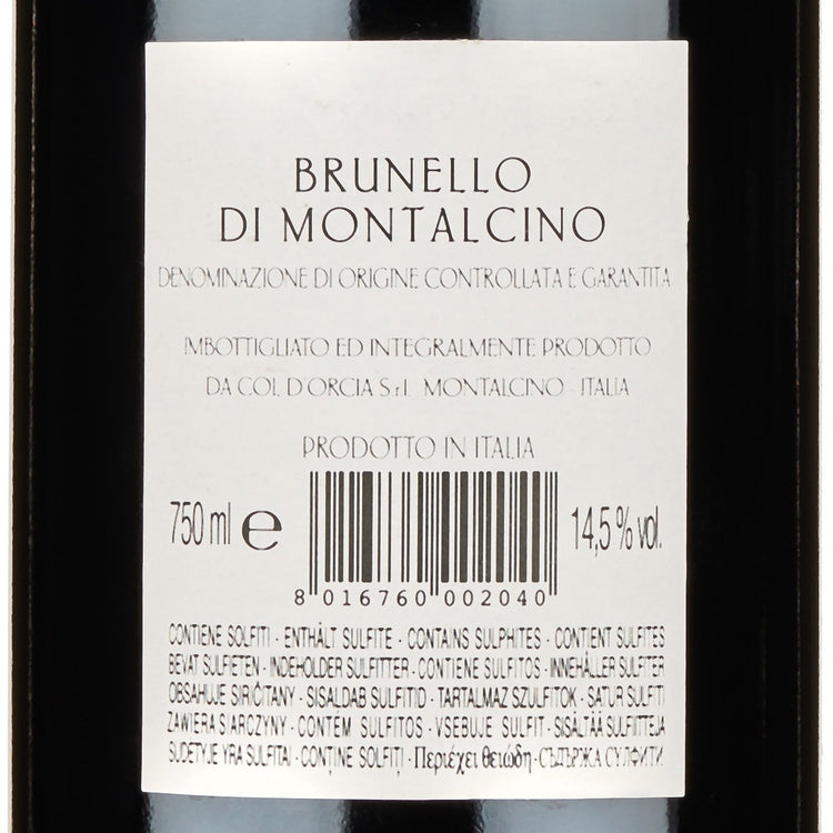 Brunello di Montalcino DOCG 2020 - Col d’Orcia