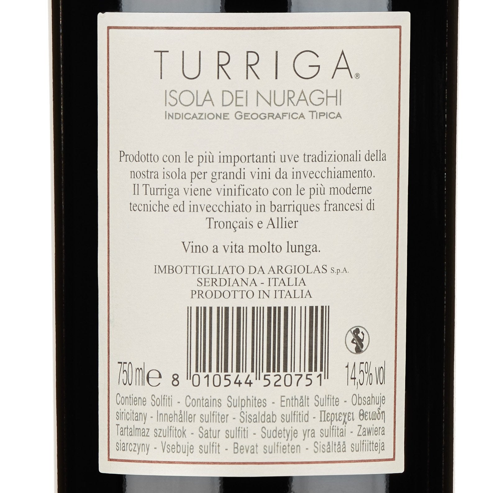 Isola dei Nuraghi Rosso IGT "Turriga" 2020 - Argiolas