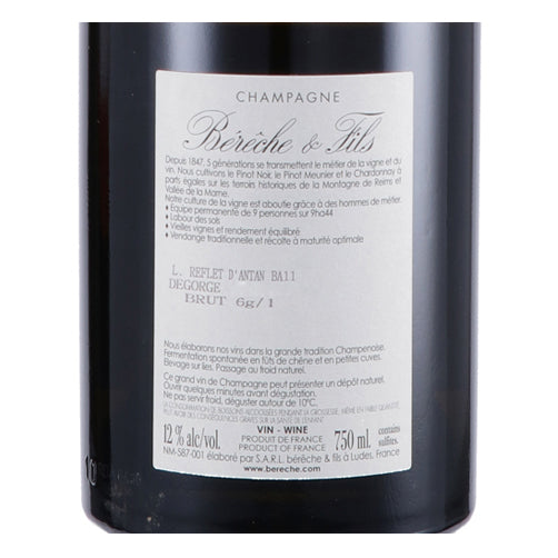 Champagne Brut "Reflet d'Antan" Magnum - Bérêche et Fils