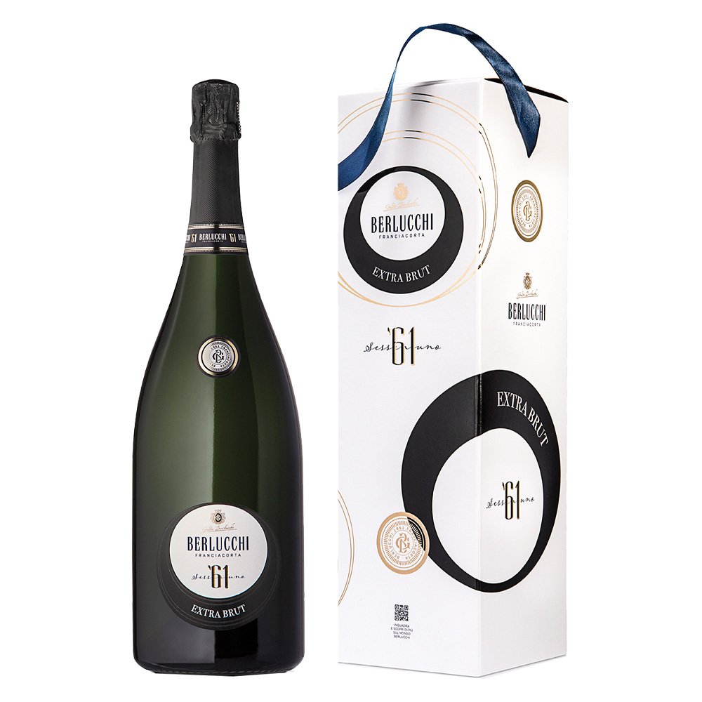 Franciacorta DOCG '61 Extra Brut Magnum - Berlucchi (astuccio)