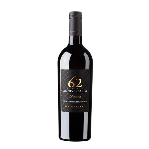 Primitivo di Manduria DOP Riserva "Anniversario 62" 2018 - San Marzano