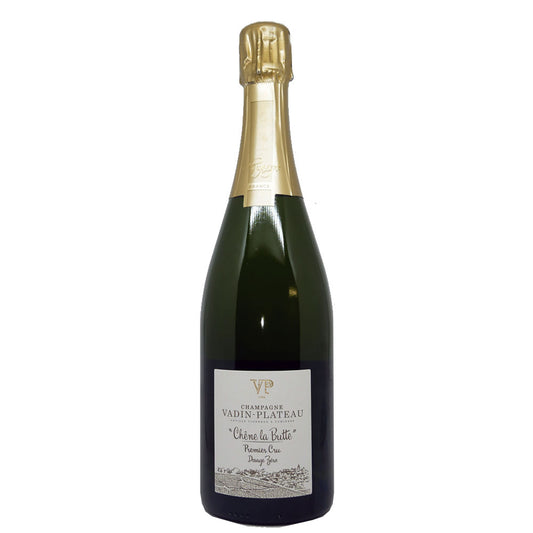 Champagne Brut Nature Blanc de Blancs Premier Cru AOC "Chêne la Butte" 2017 - Vadin-Plateau