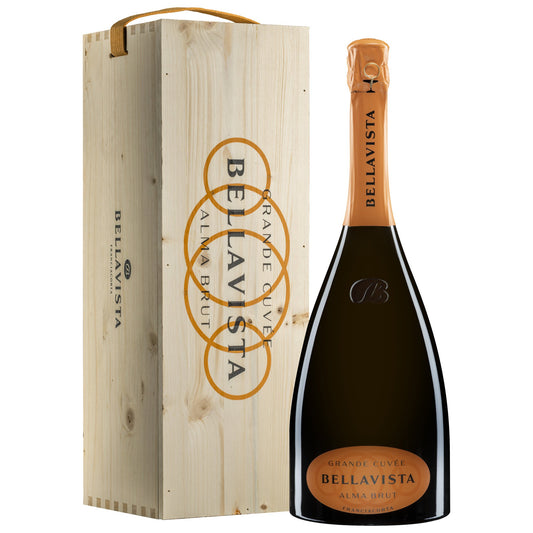 Franciacorta Brut DOCG "Grande Cuvée Alma Brut" Jéroboam - Bellavista (cassetta di legno)