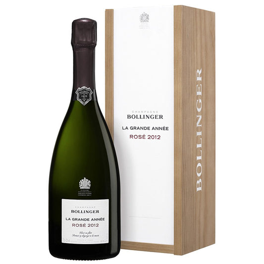 Champagne Brut Rosé "La Grande Année" 2014 - Bollinger (cassetta di legno)