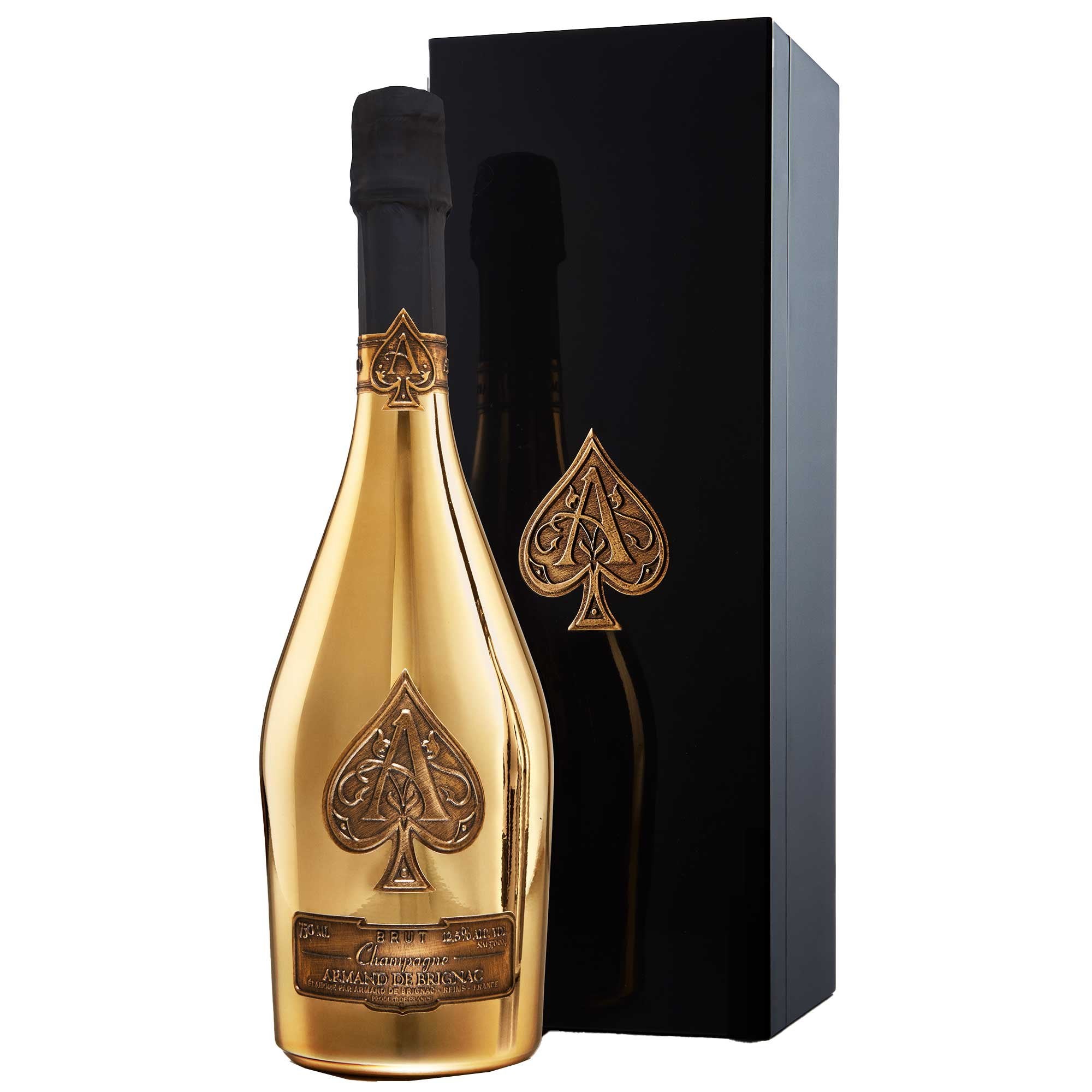 Champagne Brut "Gold" - Armand de Brignac (cassetta di legno)