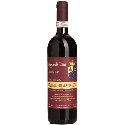 Brunello di Montalcino Riserva DOCG 2018 - Poggio di Sotto