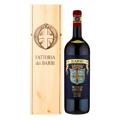 Brunello di Montalcino DOCG 2019 Magnum - Fattoria dei Barbi (cassetta di legno)