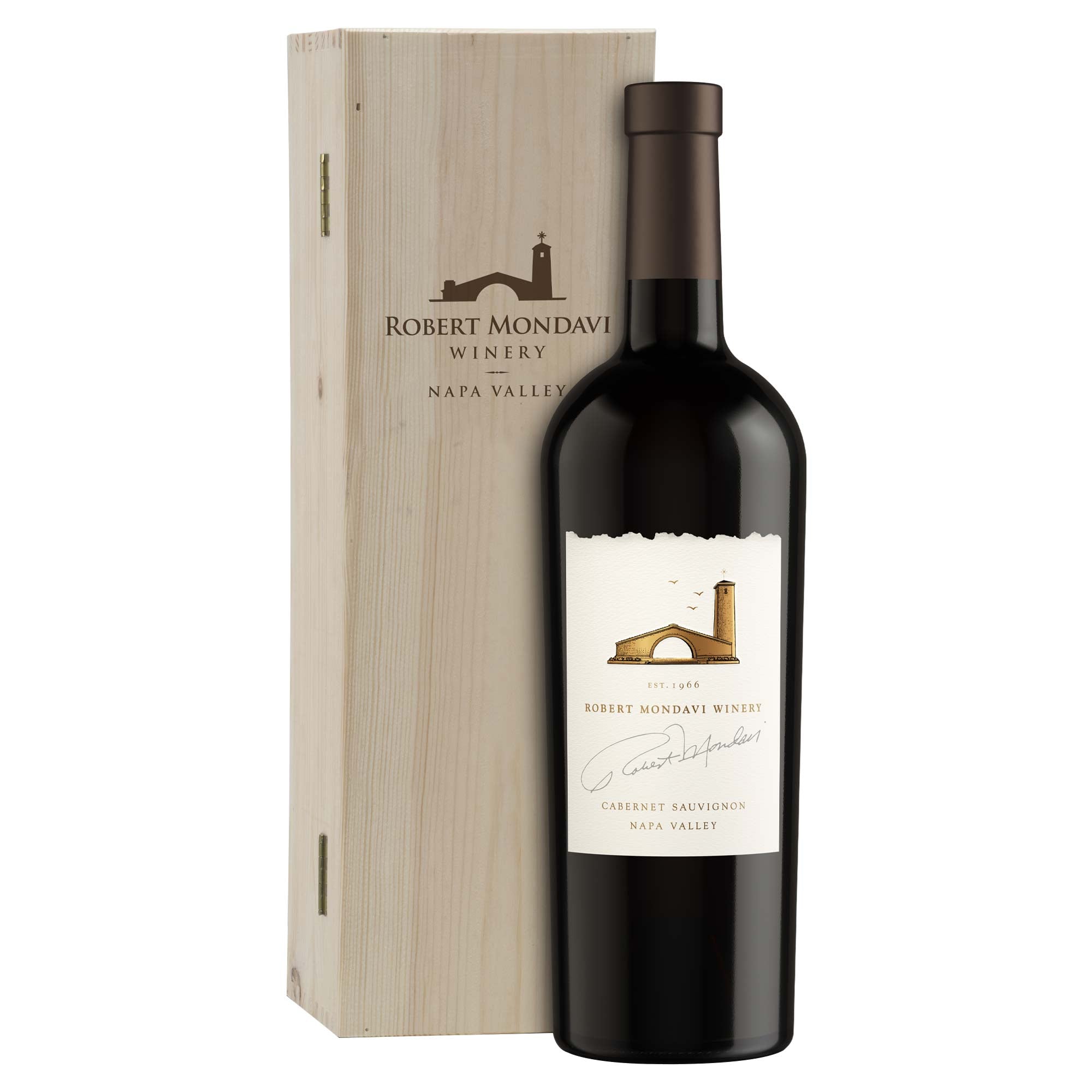 Napa Valley Cabernet Sauvignon 2021 - Robert Mondavi Winery (cassetta di legno)
