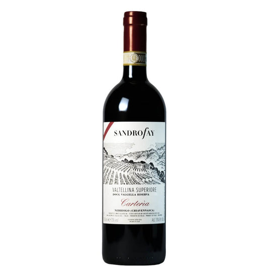 Valtellina Superiore Valgella Riserva DOCG "Carterìa" 2018 - Sandro Fay