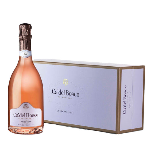 Franciacorta Rosé DOCG “Cuvée Prestige” Edizione 46 - Ca' Del Bosco (astuccio)