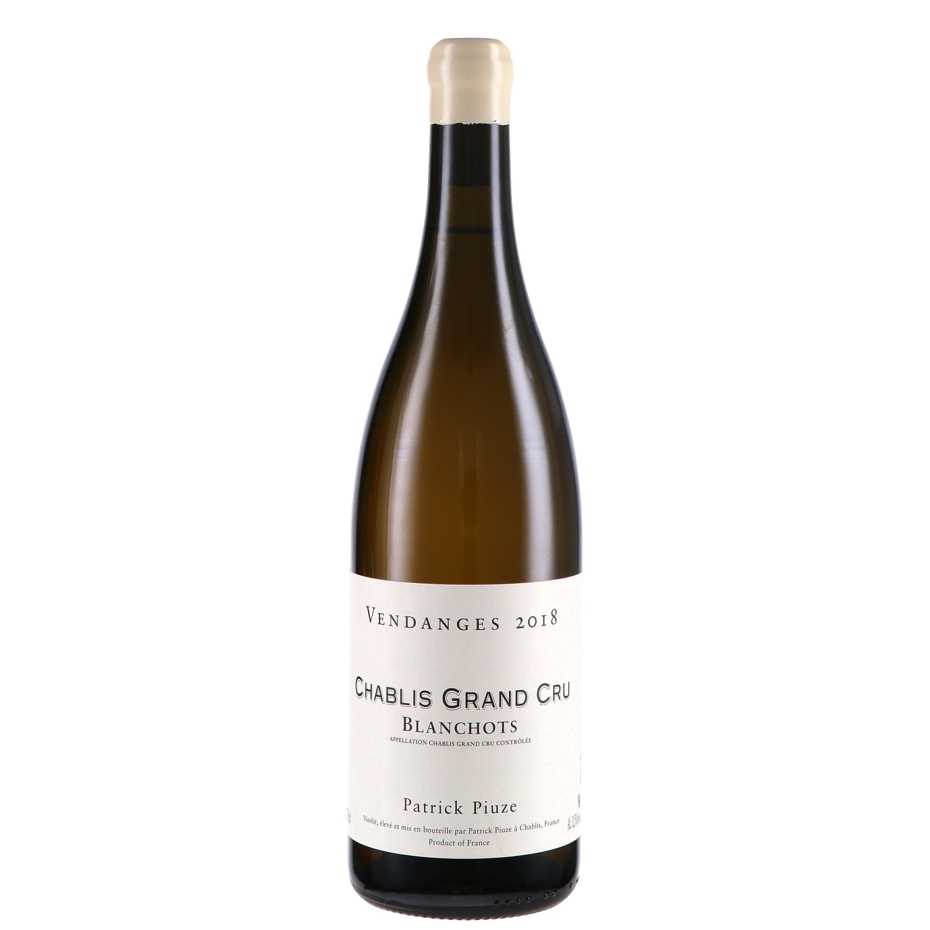 Chablis Blanchots Grand Cru 2023 - Patrick Piuze