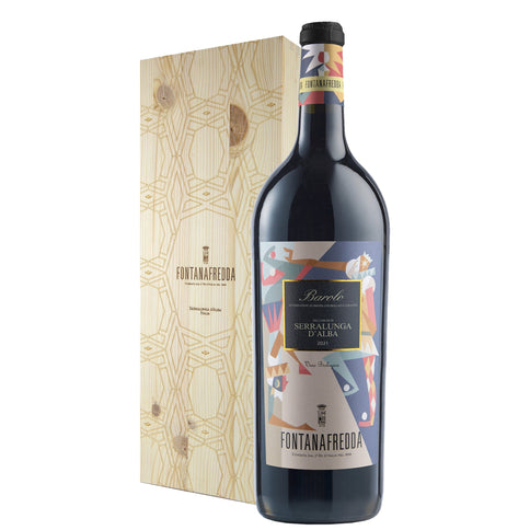 Barolo DOCG del Comune di Serralunga D'Alba "Renaissance" 2021 Magnum - Fontanafredda (cassetta di legno)