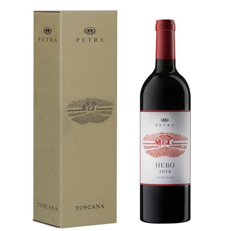 Toscana Rosso IGT "Hebo" 2023 Magnum - Petra (astuccio)