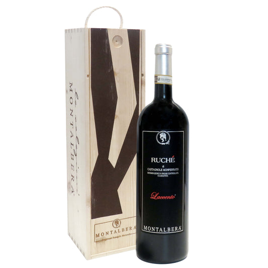 Ruché di Castagnole Monferrato DOCG "Laccento" 2022 Magnum - Montalbera (cassetta di legno)