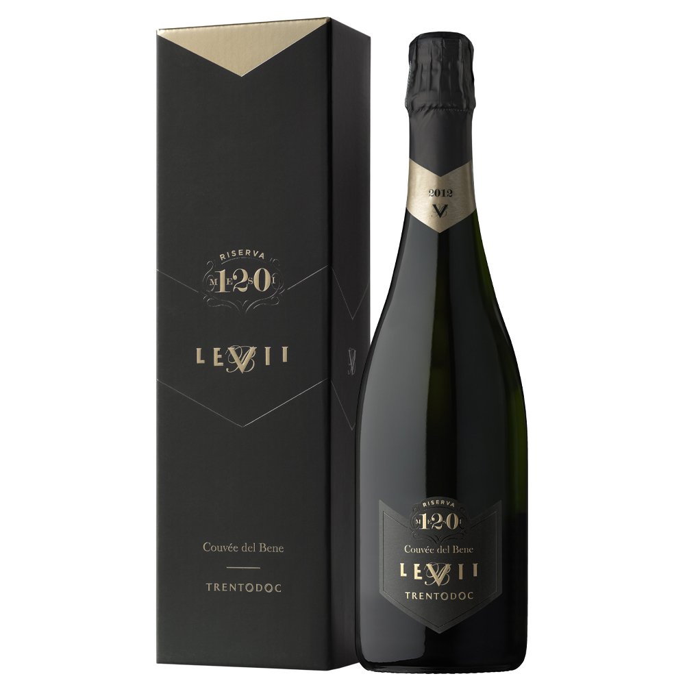Trento DOC Extra Brut Riserva  "Couvée del Bene" 2012 - Levii (astuccio)