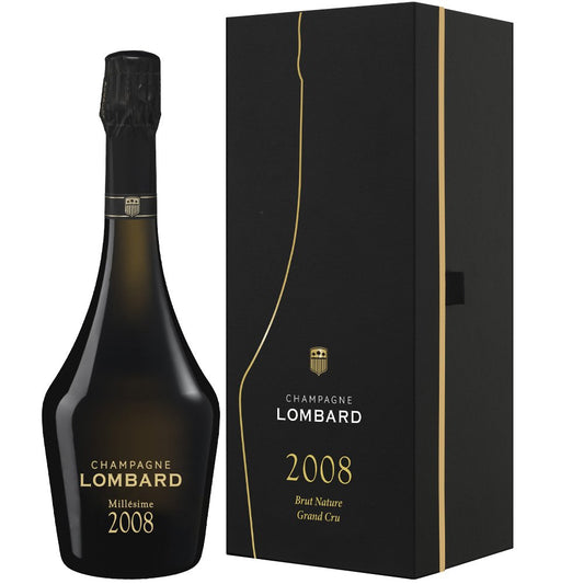 Champagne Brut Nature Millésimé 2008 - Lombard (astuccio)
