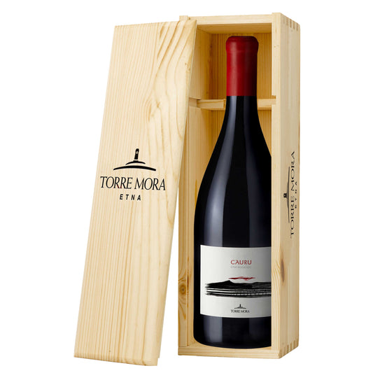 Etna Rosso DOC "Cauru" 2021 Magnum - Torre Mora (cassetta di legno)