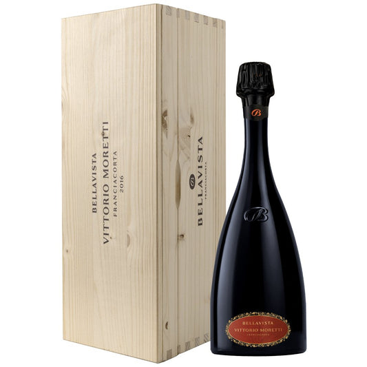 Franciacorta Extra Brut Riserva DOCG “Vittorio Moretti” 2016 - Bellavista (cassetta di legno)