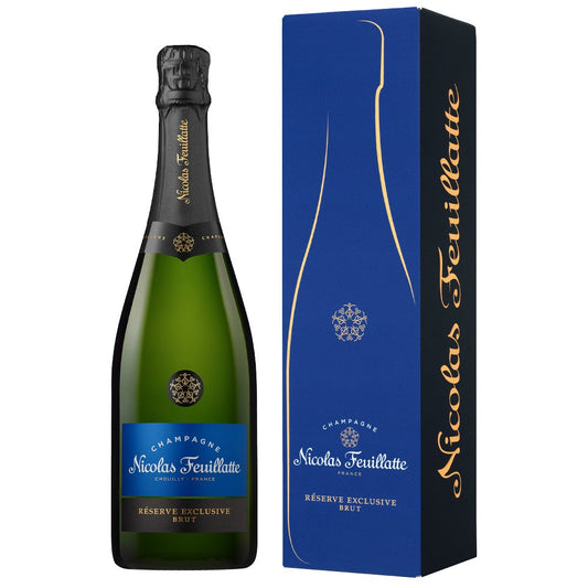 Champagne Brut Réserve Exclusive - Nicolas Feuillatte (gift box)