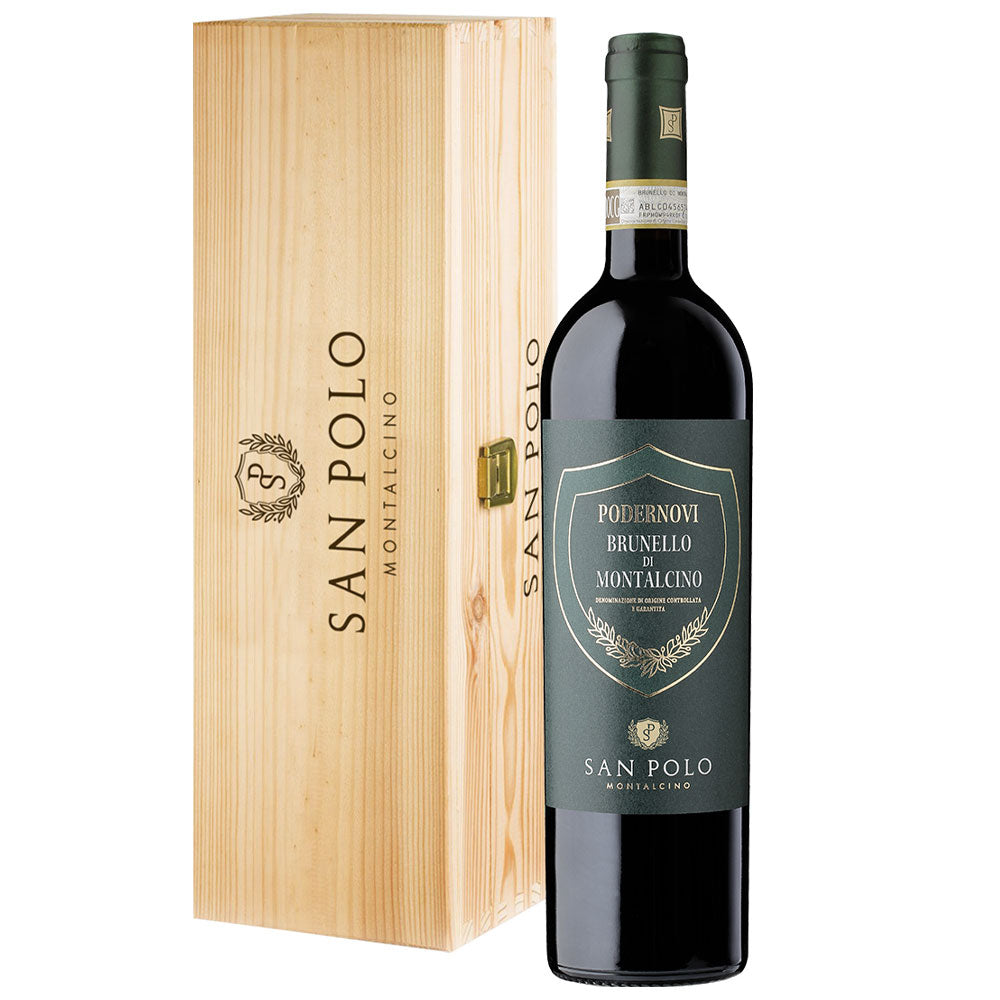 Brunello di Montalcino DOCG "Podernovi" 2019 - San Polo, Marilisa Allegrini (cassetta di legno)
