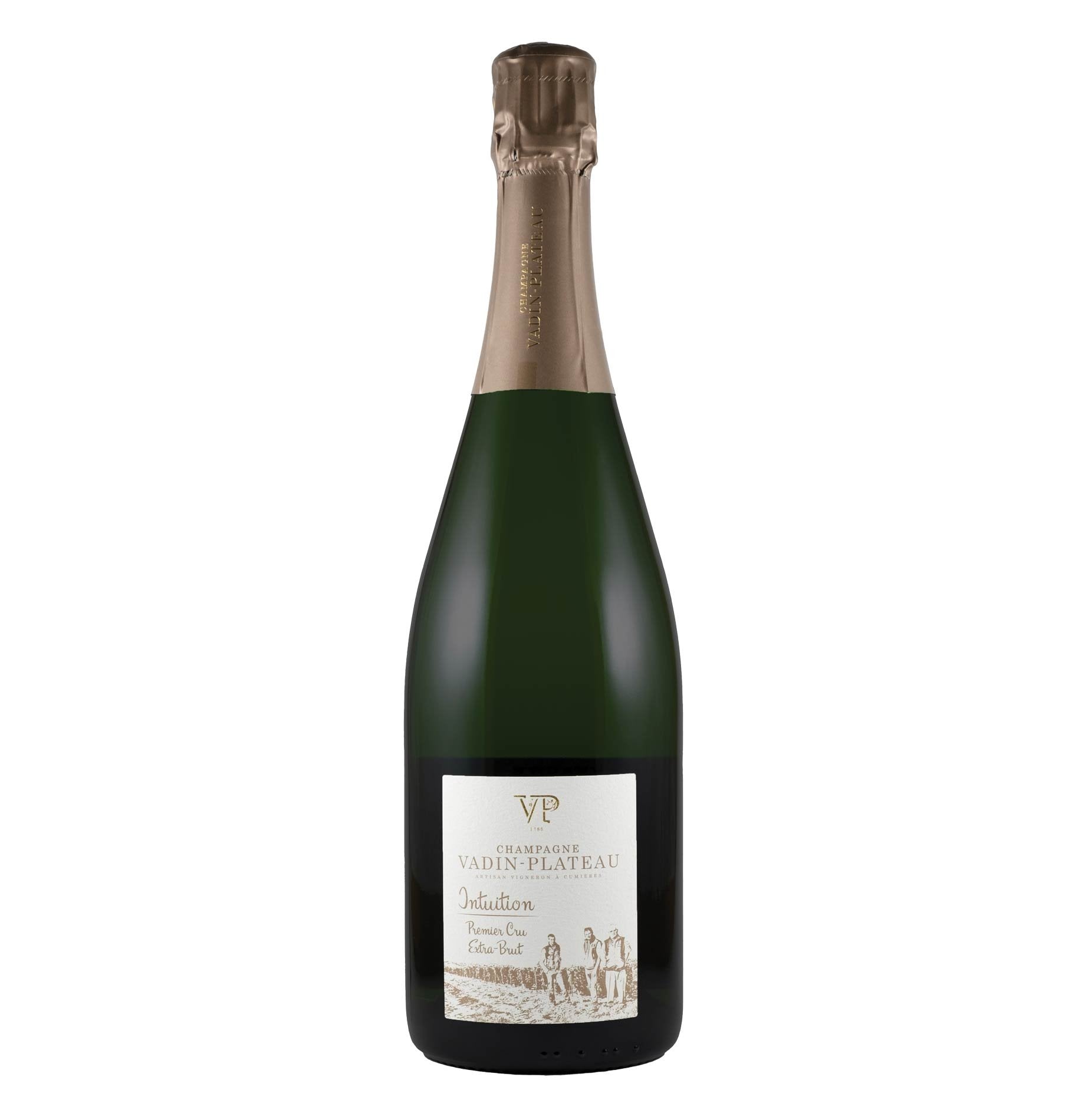 Champagne Extra Brut Premier Cru AOC "Intuition" - Vadin-Plateau