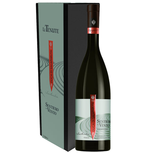 Terre Siciliane Vermentino IGT "Sentiero del Vento" 2022 Magnum - Duca di Salaparuta (astuccio)