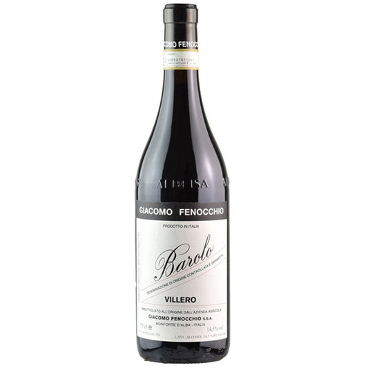 Barolo DOCG "Villero" 2018 - Giacomo Fenocchio